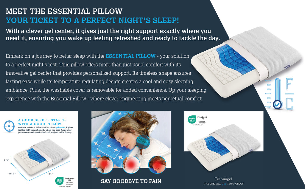 Technogel Essential Cooling Gel Pillow