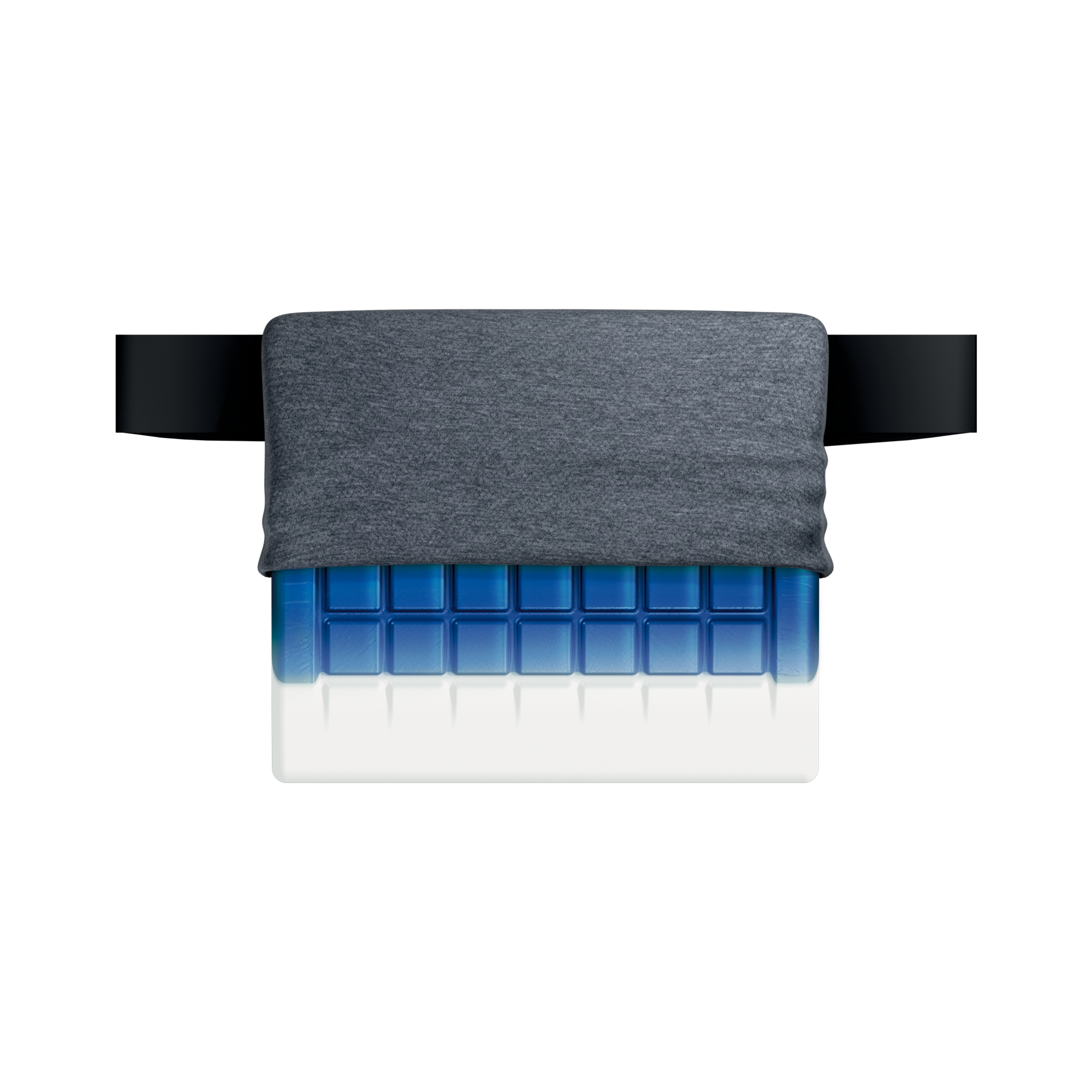 Technogel Cooling Gel Lumbar Back Support Cushion