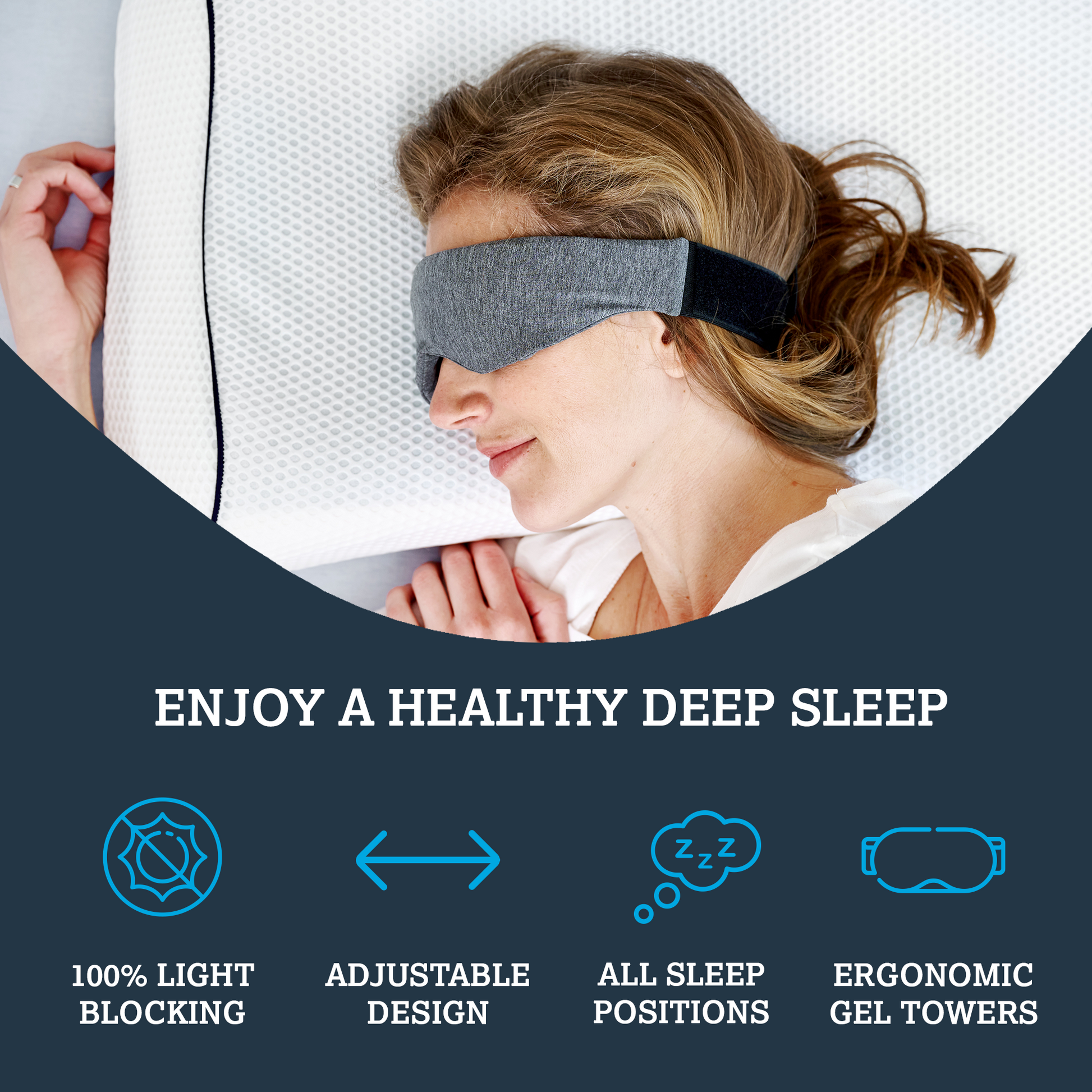Technogel Cooling Gel Eye Mask