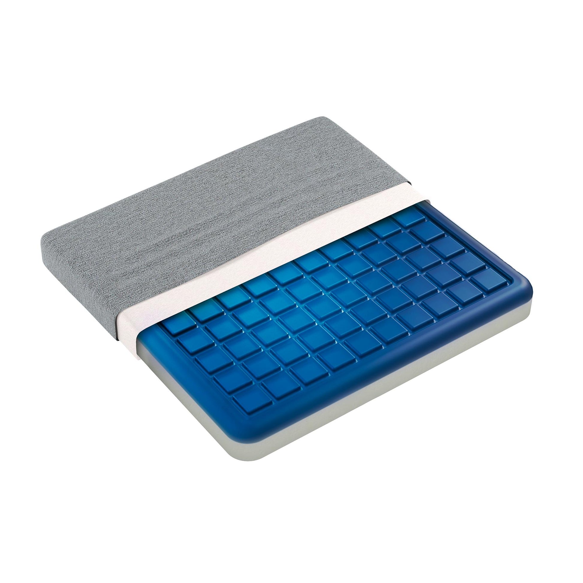 Technogel square gel seat pad - cooling ergonomic seat cushion
