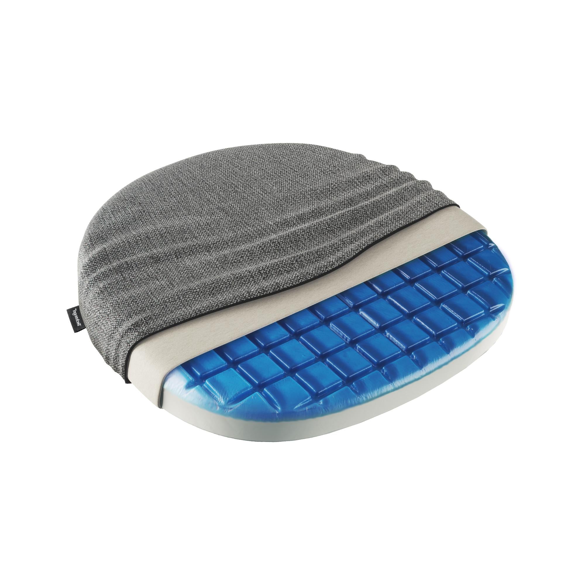 Contoured Seating Comfort with Cooling Gel Pressure Relief. Ideal for Driving, Office Desk Use, and home seating comfort.