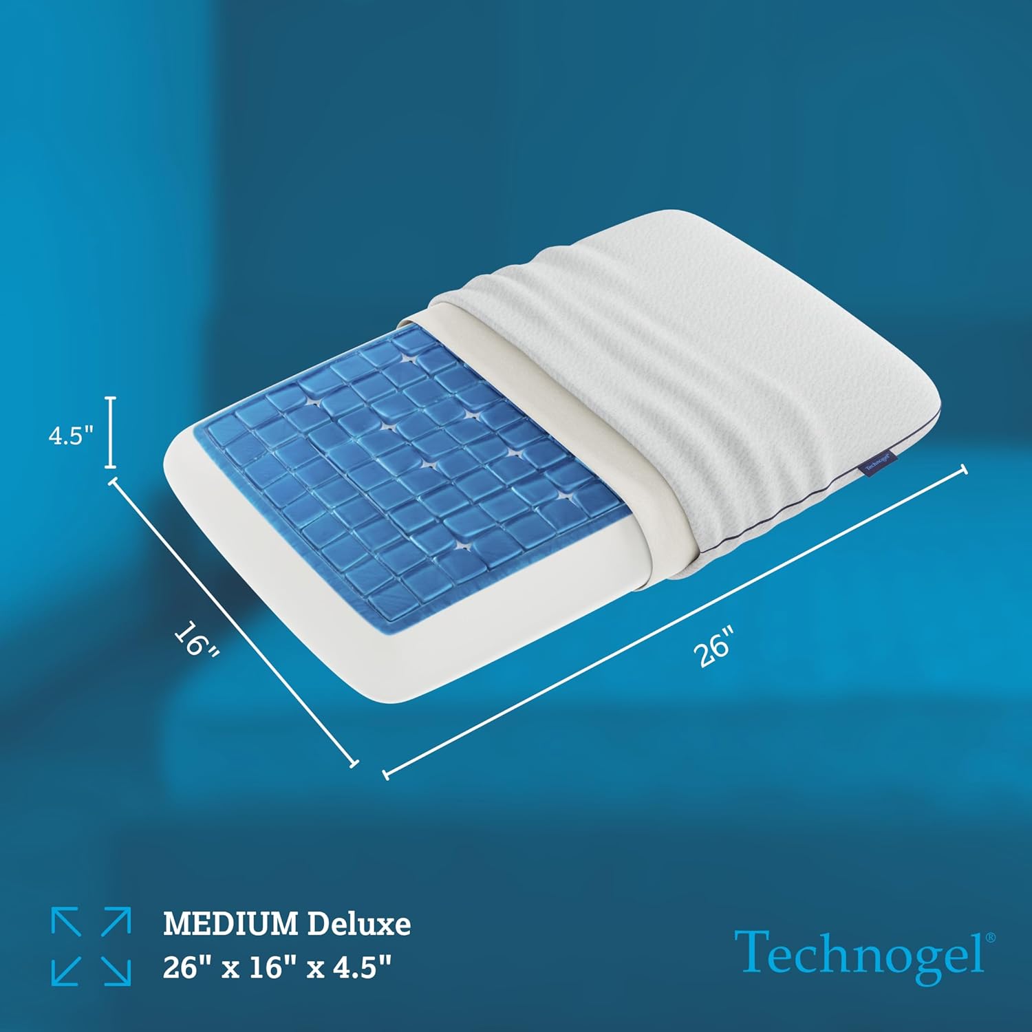 Technogel Deluxe Cooling Gel Pillow