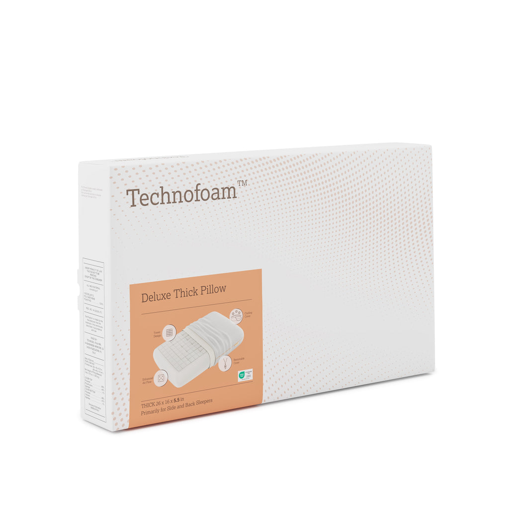 Technofoam Deluxe Thick Pillow